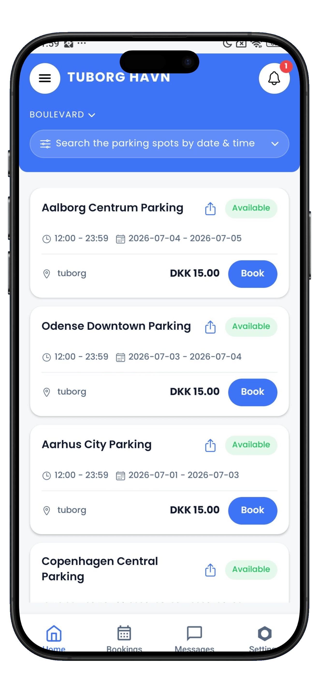ParkingHub app screenshot 3