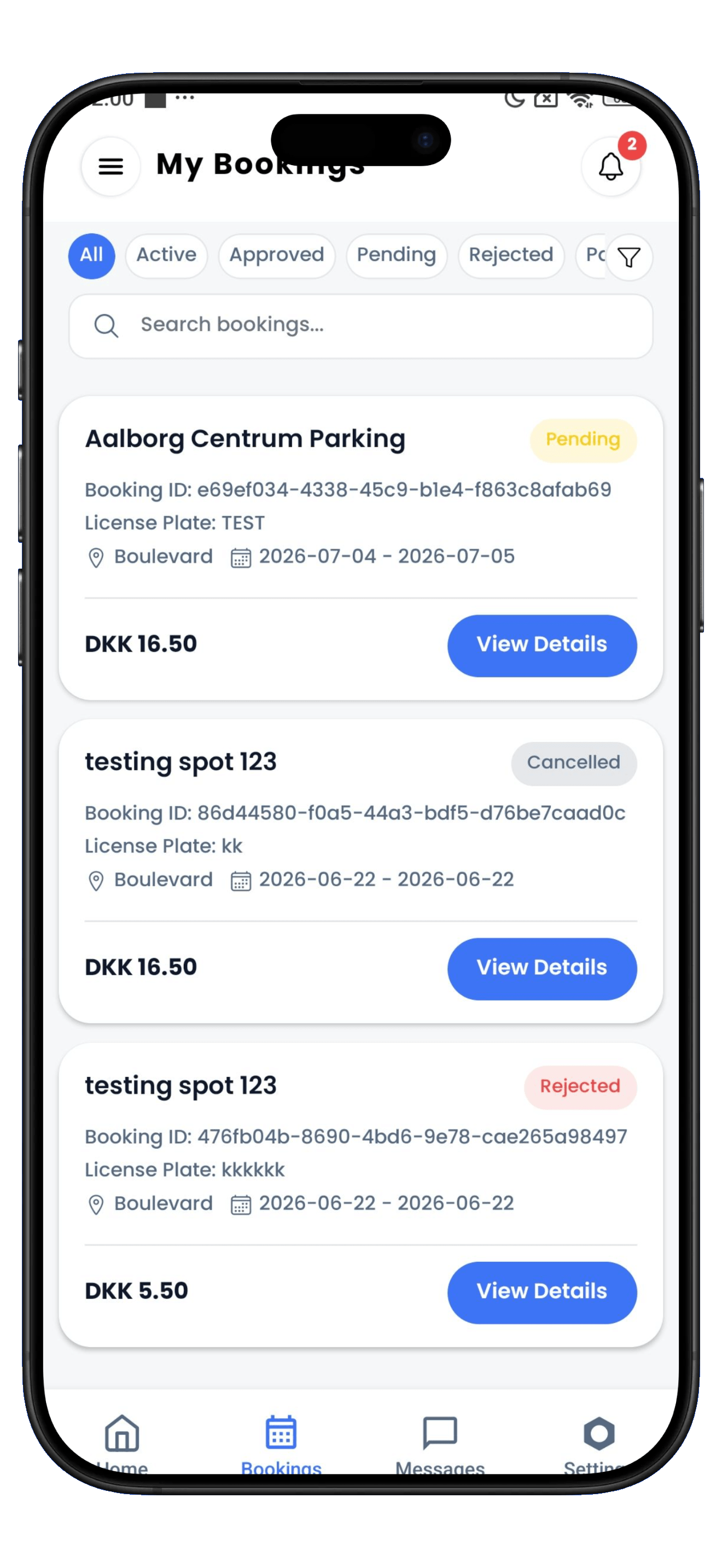 ParkingHub app screenshot 5